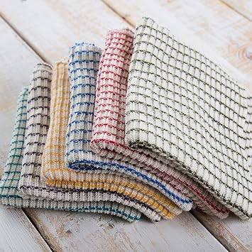 RADA Cutlery 2-Piece Dishcloths B305, 11" x 12, Multicolored Colors Will Vary