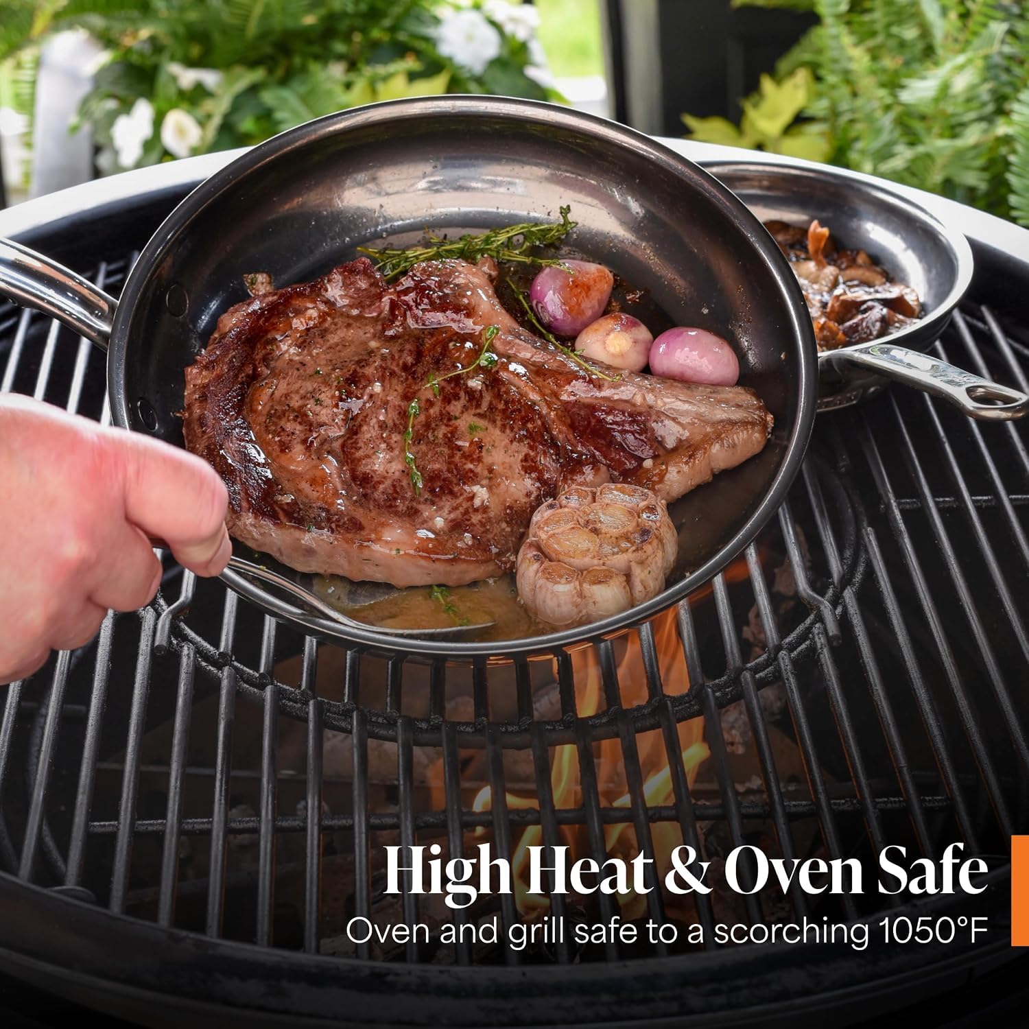 Hestan NanoBond Frying Pan - Titanium Bonded -6 Hestan NanoBond Frying Pan - Titanium Bonded -6