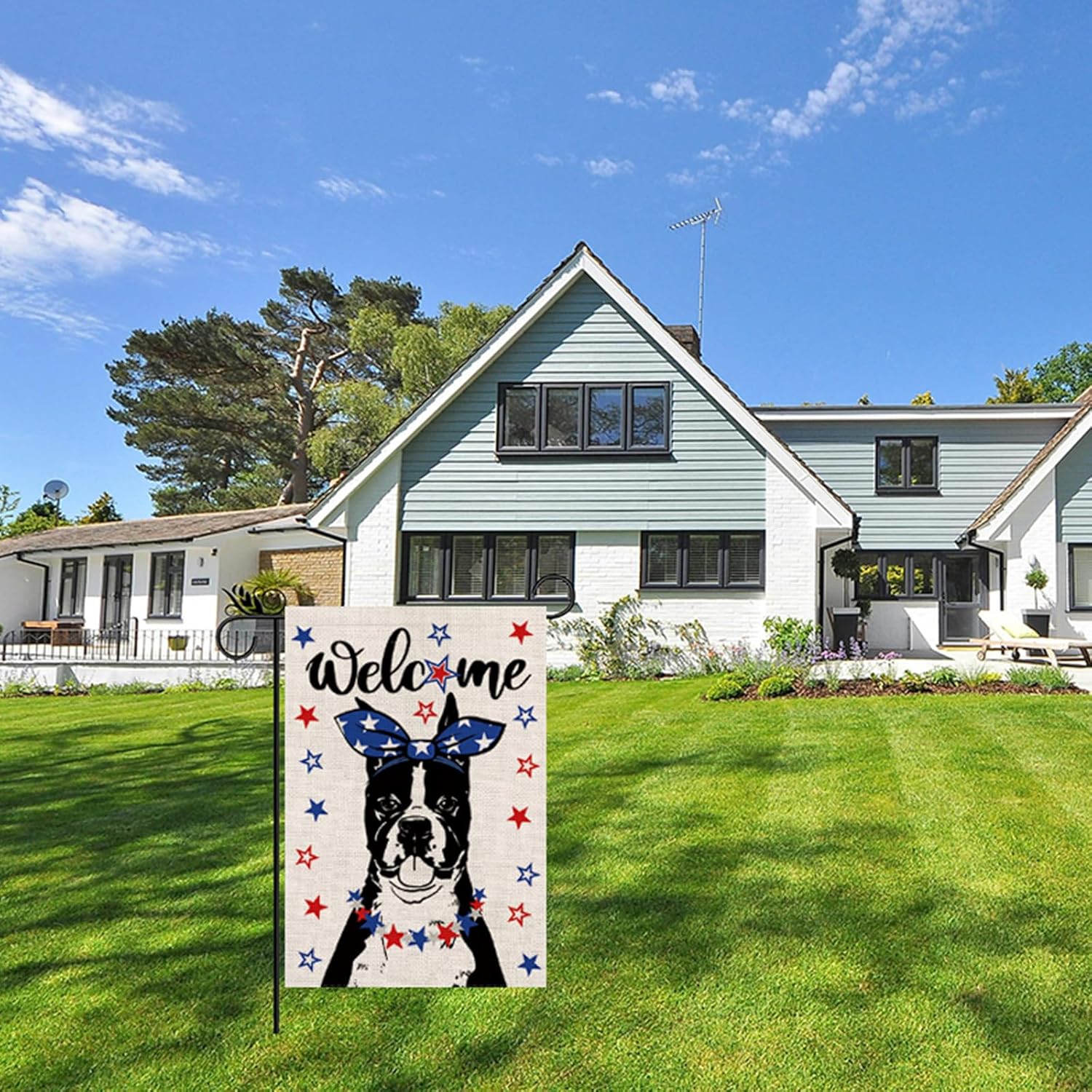 Seasonal Garden Flags Boxer Double Sided Flags Set of 11 Holiday Farmhouse Indoor Outdoor Yard Lawn Christmas Gifts Decorations 12.5x18 Inch - Image 4