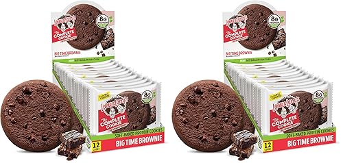Miniatura 12 de Lenny & Larry's The Complete Crunchy Cookie, Chocolate Chip, 0.21 oz de proteína vegetal, vegana, sin OMG, bolsa de 4.25 onzas (paquete de 6)
