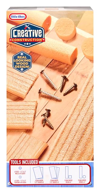 Foto 5 de 5 de Little Tikes Creative Construction Wood, Nails, & Screws Bundle
