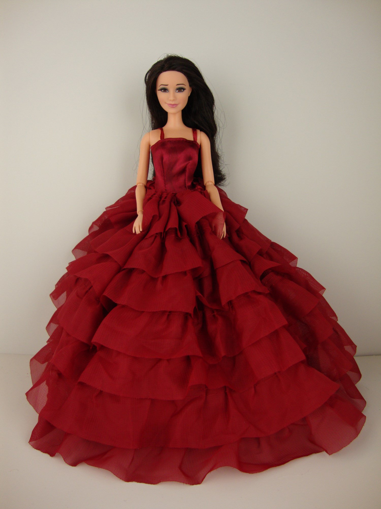barbie red gown