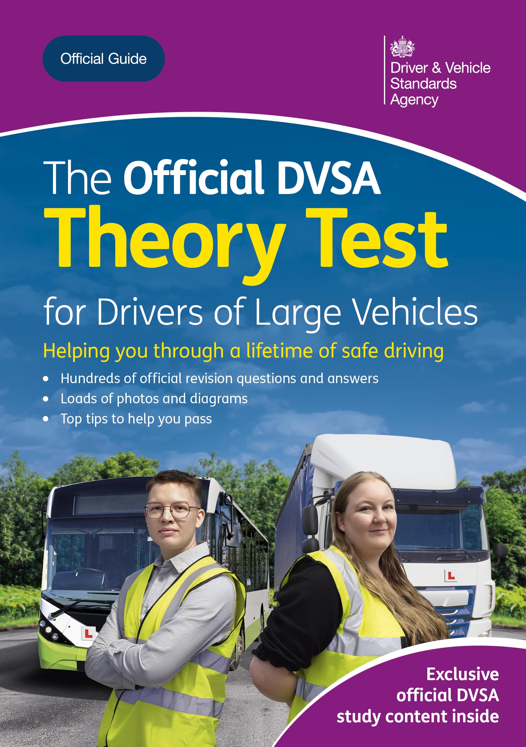 The Official DVSA Theory Test for Large Vehicles 2026 by  Dri... - 9780115541742