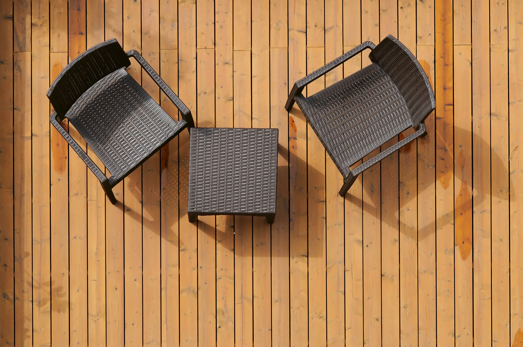 Lasur protector Decking suelo para madera al agua. 4 L. Teca. Exterior. Cuida y protege la madera de suelos con acabado natural. Satinado. Proa.