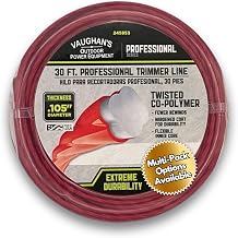 Vaughan's Master Line PRO .105" Trimmer Line, 30ft | Jacketed Heavy-Duty Universal Weed Eater String for Gas & Electric Models | Made in The USA (1 Pack)