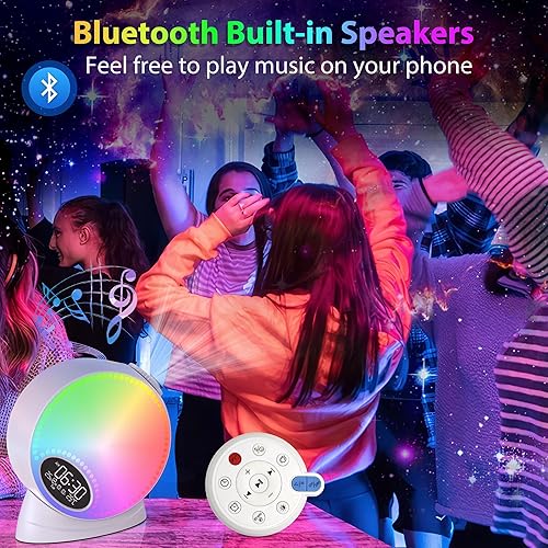 Miniatura 7 de FlyEagle Proyector Galaxy con 13 discos de película