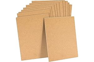 Bright Creations 0.25 Inch Chipboard Sheets for Arts and Crafts (9 x 12, 12 Pack)