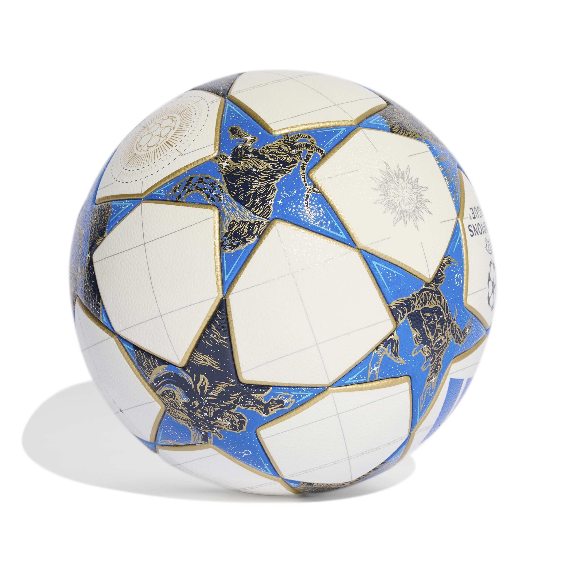 Adidas UEFA Champions League Competition FIFA Quality Pro Ball JP1541, Bianco, 5