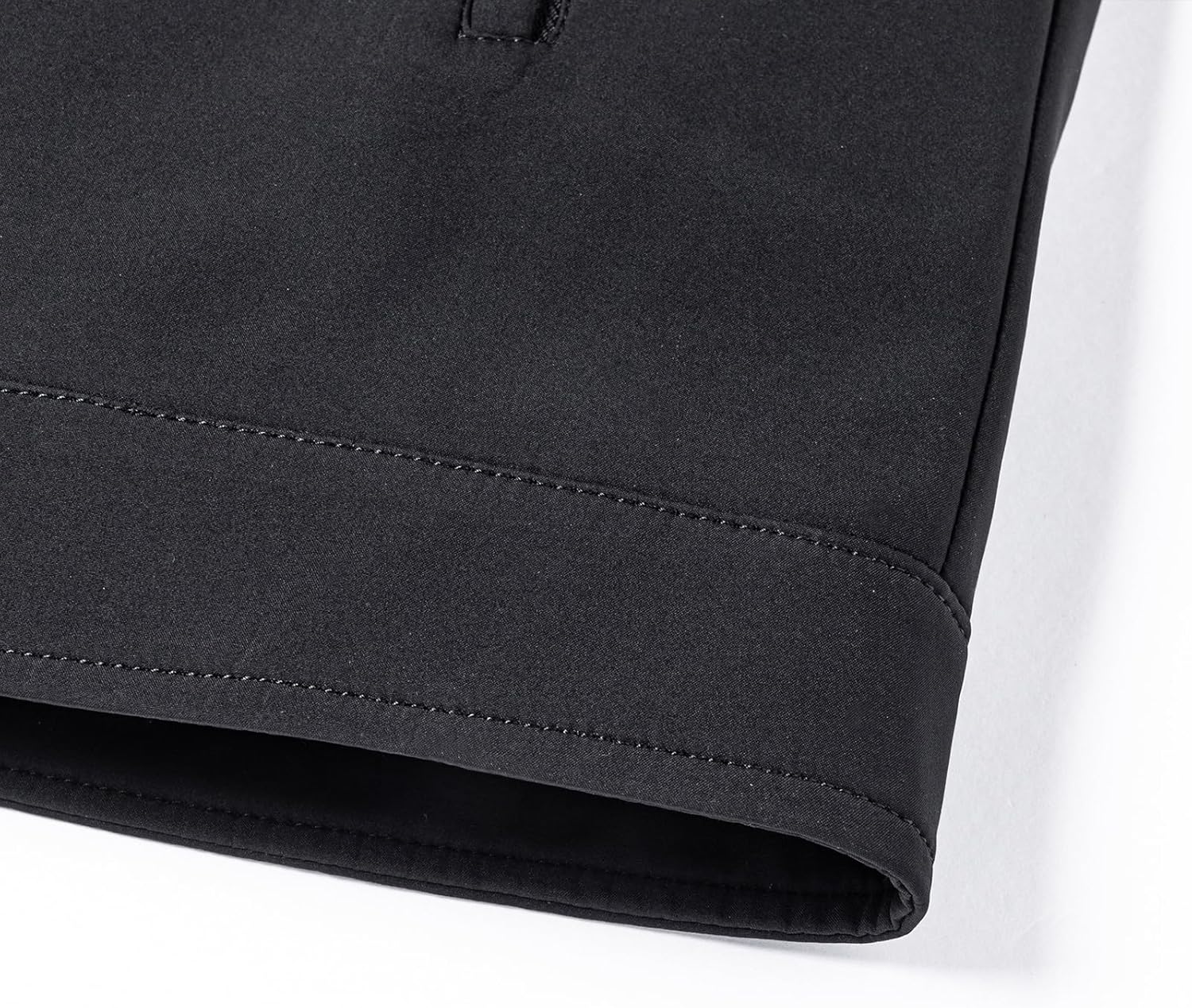 Men's Lightweight Casual Windbreaker Laydown Collar Zipper Pocket Coat Fall Spring Golf Work Dress Business - Image 6