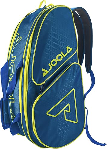 JOOLA Tour Elite Pro Pickleball Bag Backpack & Duffle Bag for Paddles & Pickleball Accessories Thermal Insulated Pockets Hold 4+ Paddles - Includes Fence Hook