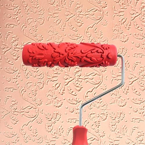Rodillo de textura de 7 pulgadas para decoración de paredes, muebles y pisos (EG280T)