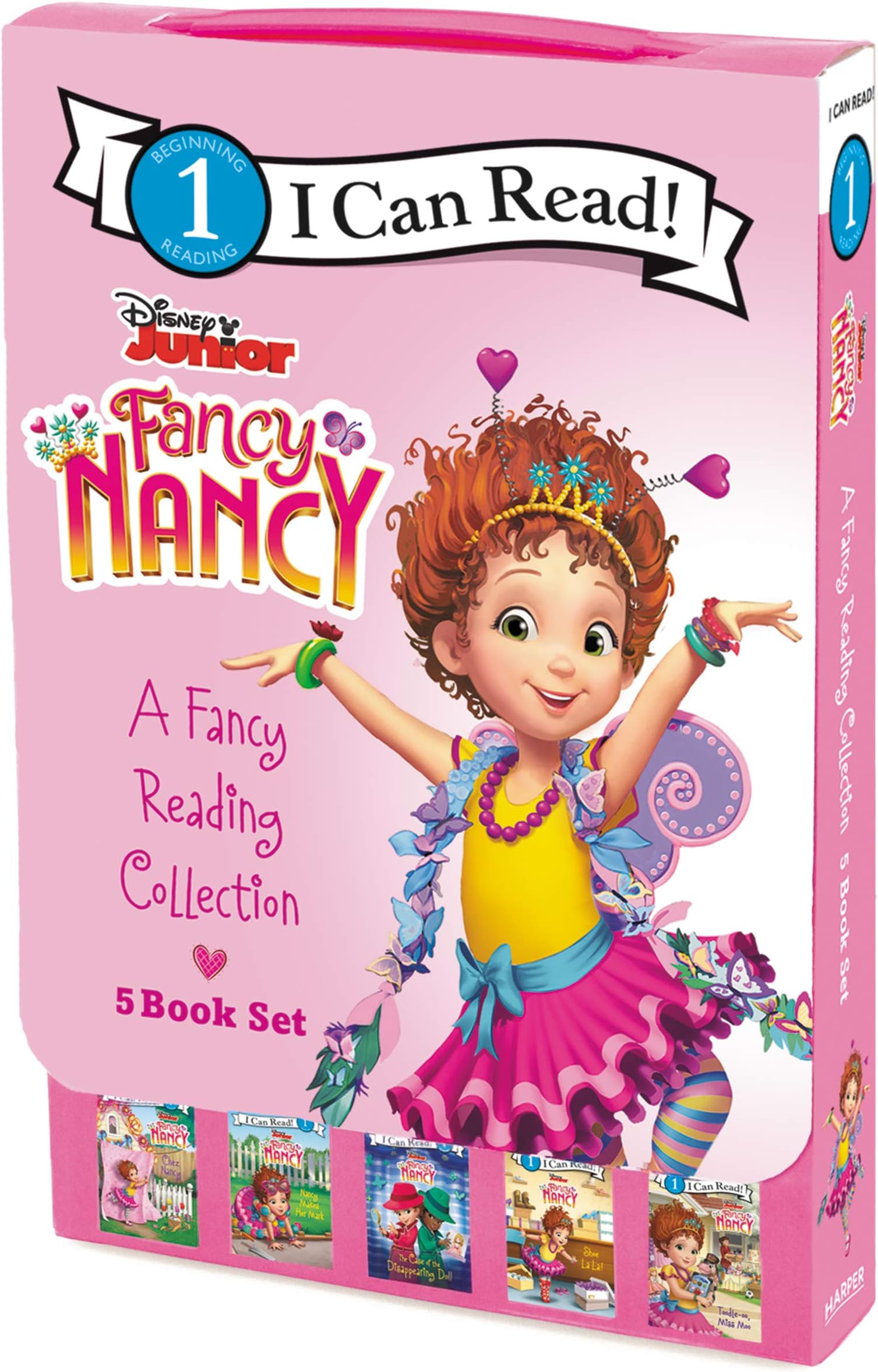 Disney Junior Fancy Nancy: A Fancy Reading Collection: 5 I Can Read Paperbacks!