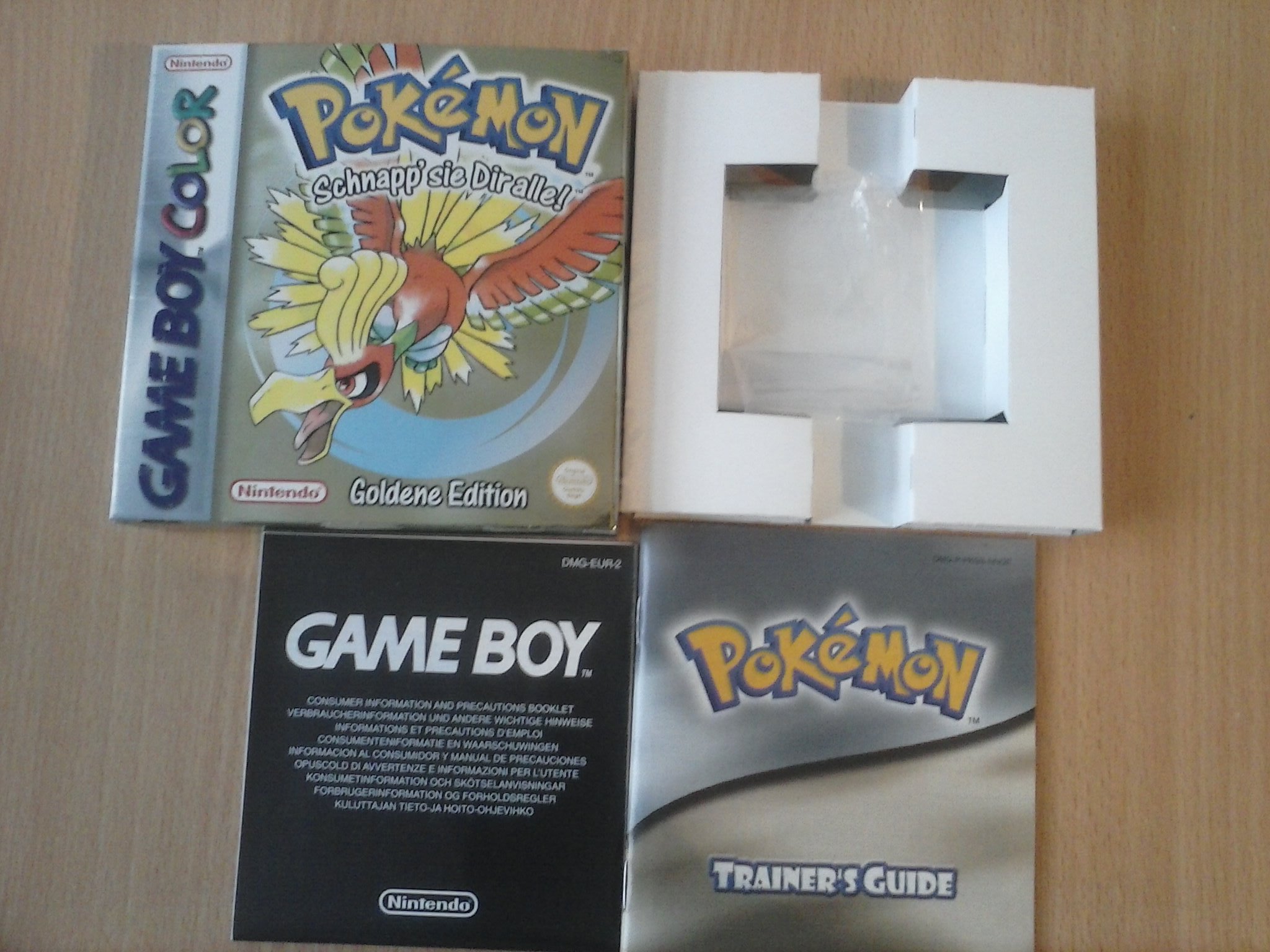 Jogo Pokemon Gold - GBC - Sebo dos Games - Games Antigos e Usados dos