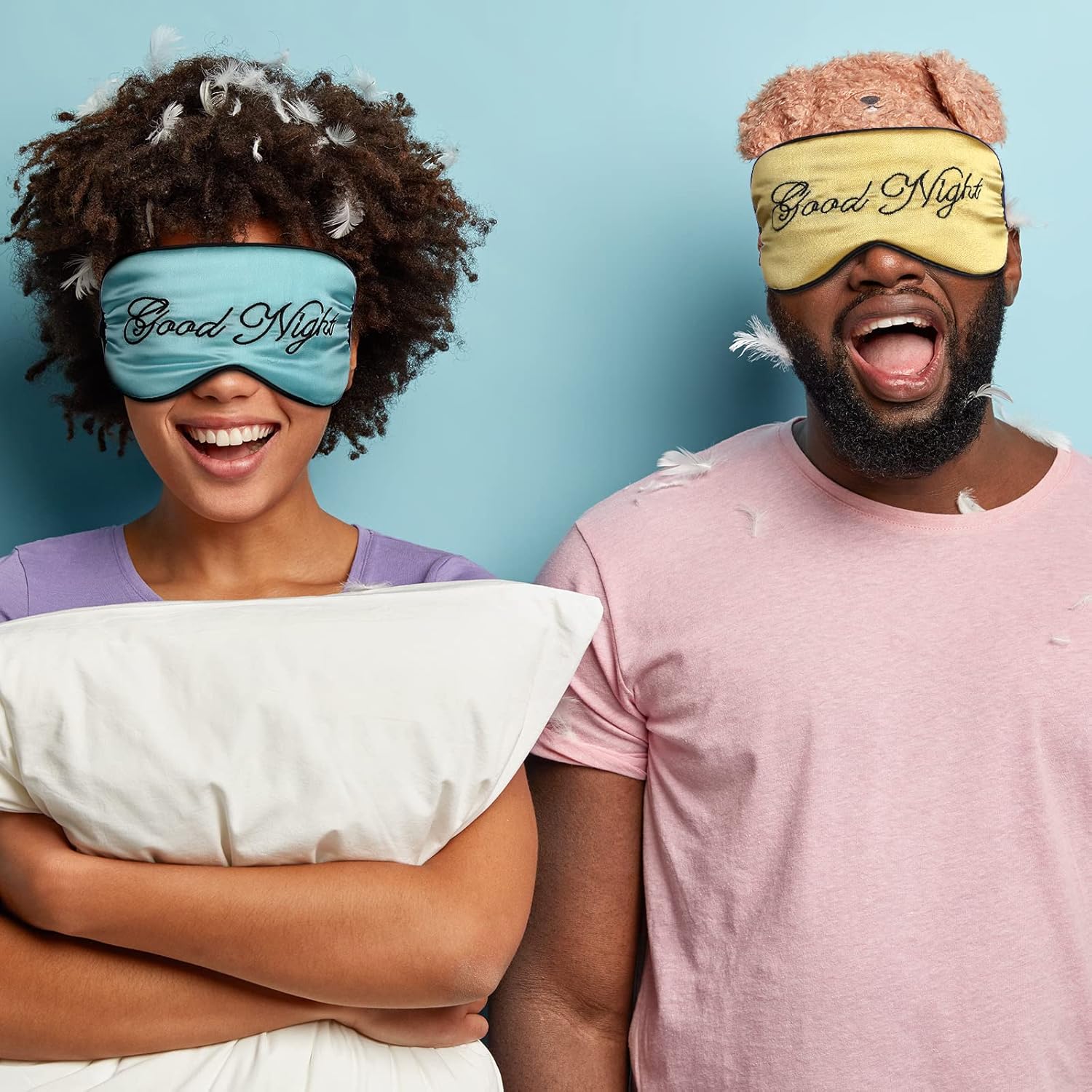 6 Pieces Silk Sleep Eye Cover Masks Soft Blindfold Eye Mask Satin Eye Sleeping Mask Adjustable Strap Sleeping Eye Blinder Night Eyeshade Cover for Women Men Night Sleep Travel Nap (Bright Color) : Health & Household