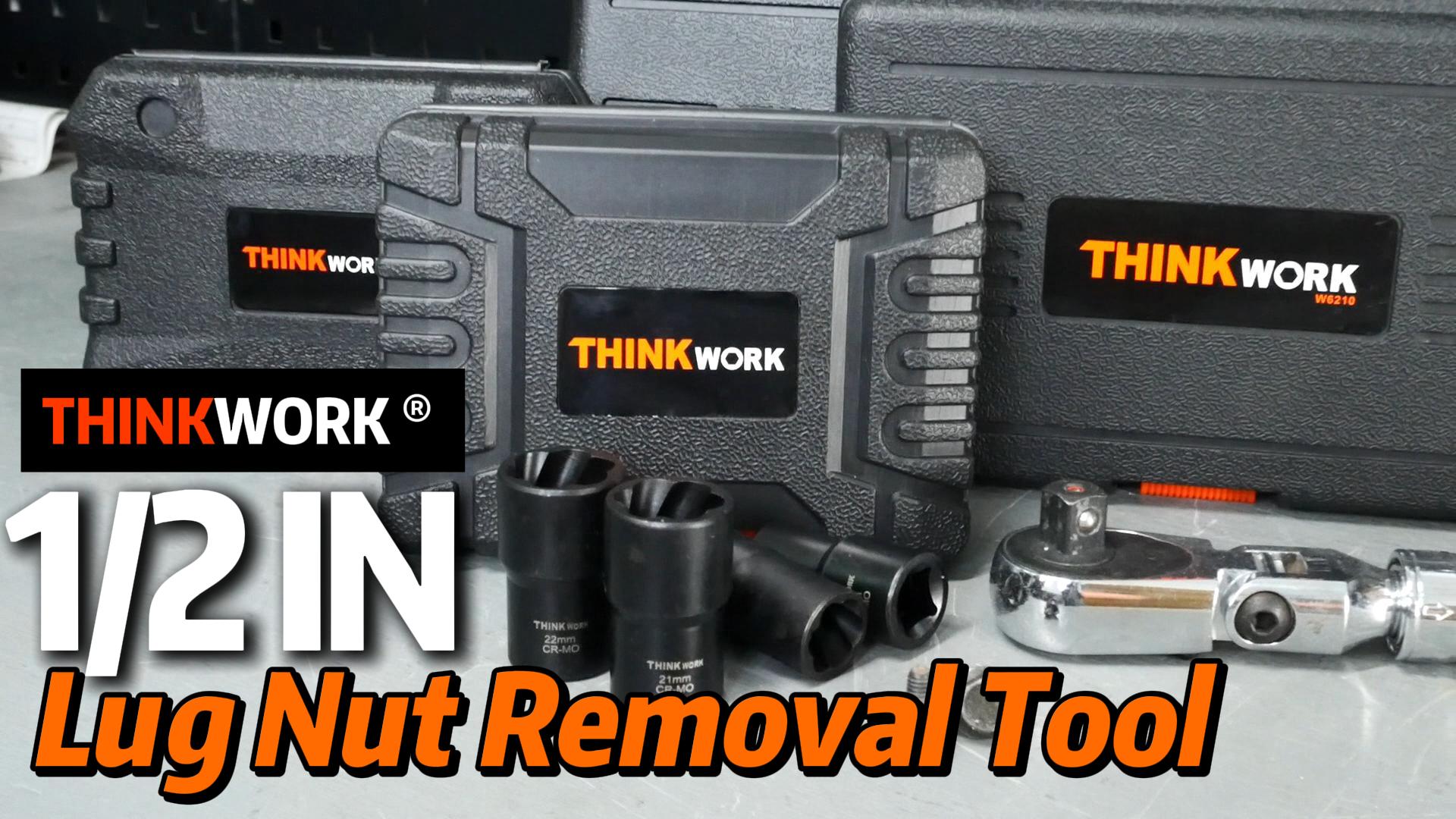 Amazon.com: THINKWORK 1/2 Inch Drive Lug Nut Removal Tool, 10