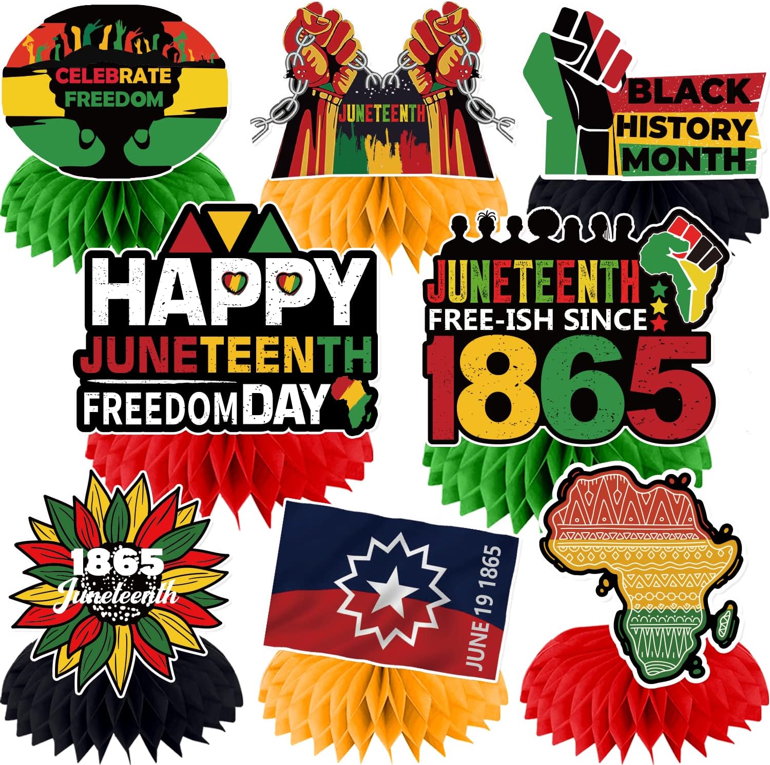 8Pcs Centerpiece, Decorations for