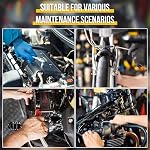 DTGN 148Pcs M6-1x10/12/16/20/25/30/35mm Button Head Socket Cap Screws - 304 Stainless Steel Bolt Nut Set Washer Assortment Kit - Good for Road Bicycle, Mountain Bike, Auto