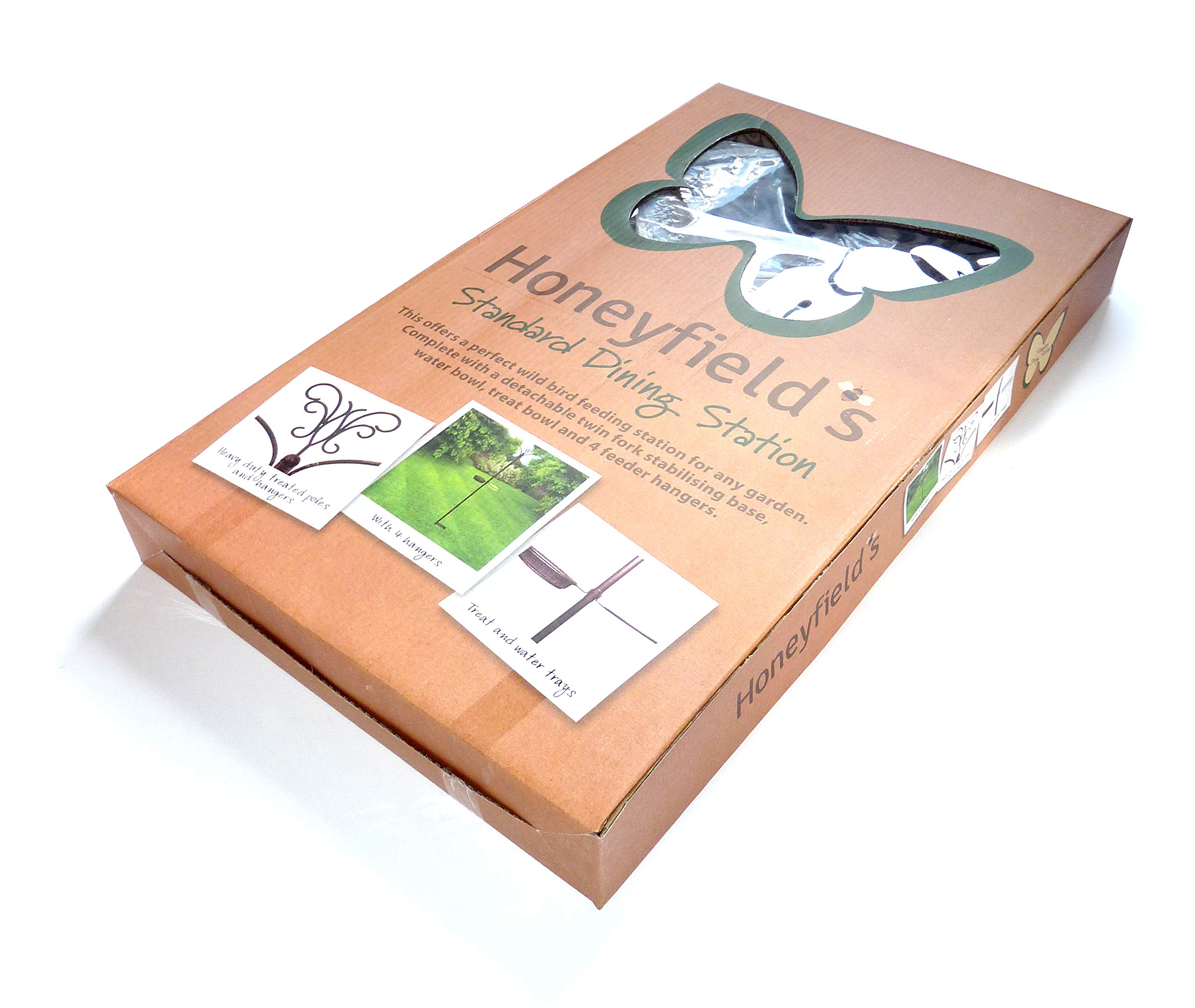 Honeyfield's 71481697 Alimentatore Standard per Uccelli Selvatici, Nero, 188 x 60 x 20 cm
