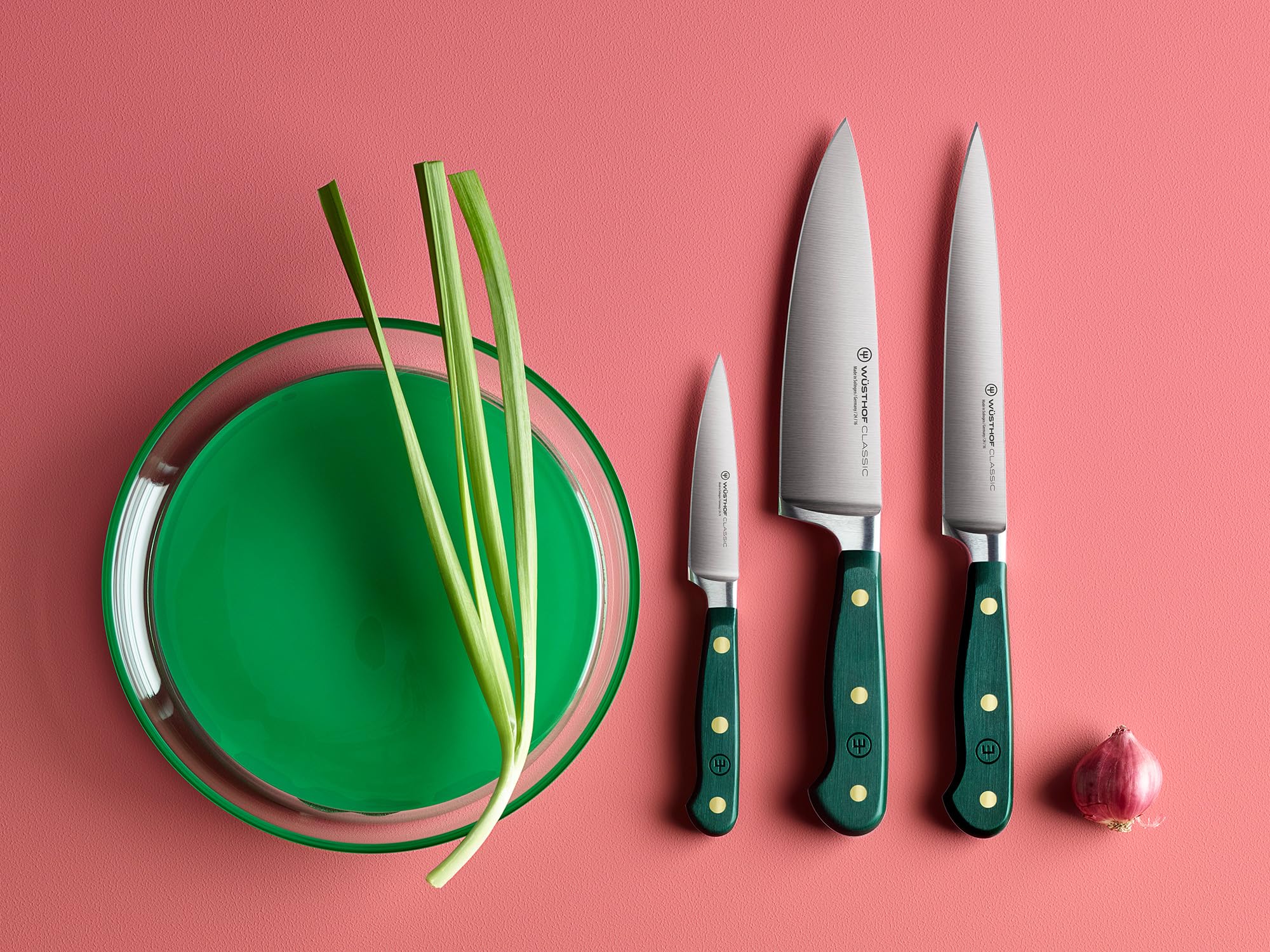 WÜSTHOF Classic Coltello cuoco 16 cm, Fresh Rosemary (Verde)