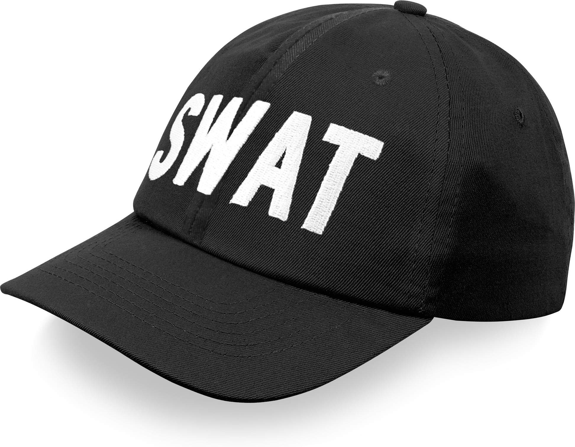 normani Unisex Erwachsenen Kostüm für Damen und Herren - Faschingskostüme Karnevalkostüm SWAT FBI Police Security Kostüm - Einsatzweste - Holster - Cap - Patch - Handschellen