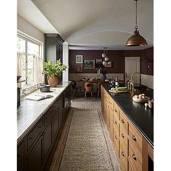Loloi Magnolia Home by Joanna Gaines Pace Collection PAC-06 Forrest/Natural 2'-6" x 10'-0" Runner Rug