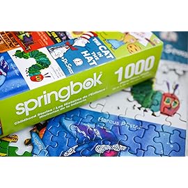 Springbok Childhood Stories 1000 Piece Jigsaw Puzzle for Adults & Kids Features Book Covers from Some of Your Favorite Childhood Stores