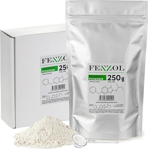 Fen ZOL 250 g (8.8oz) Polvo 222 mg de cuchara interior 99%