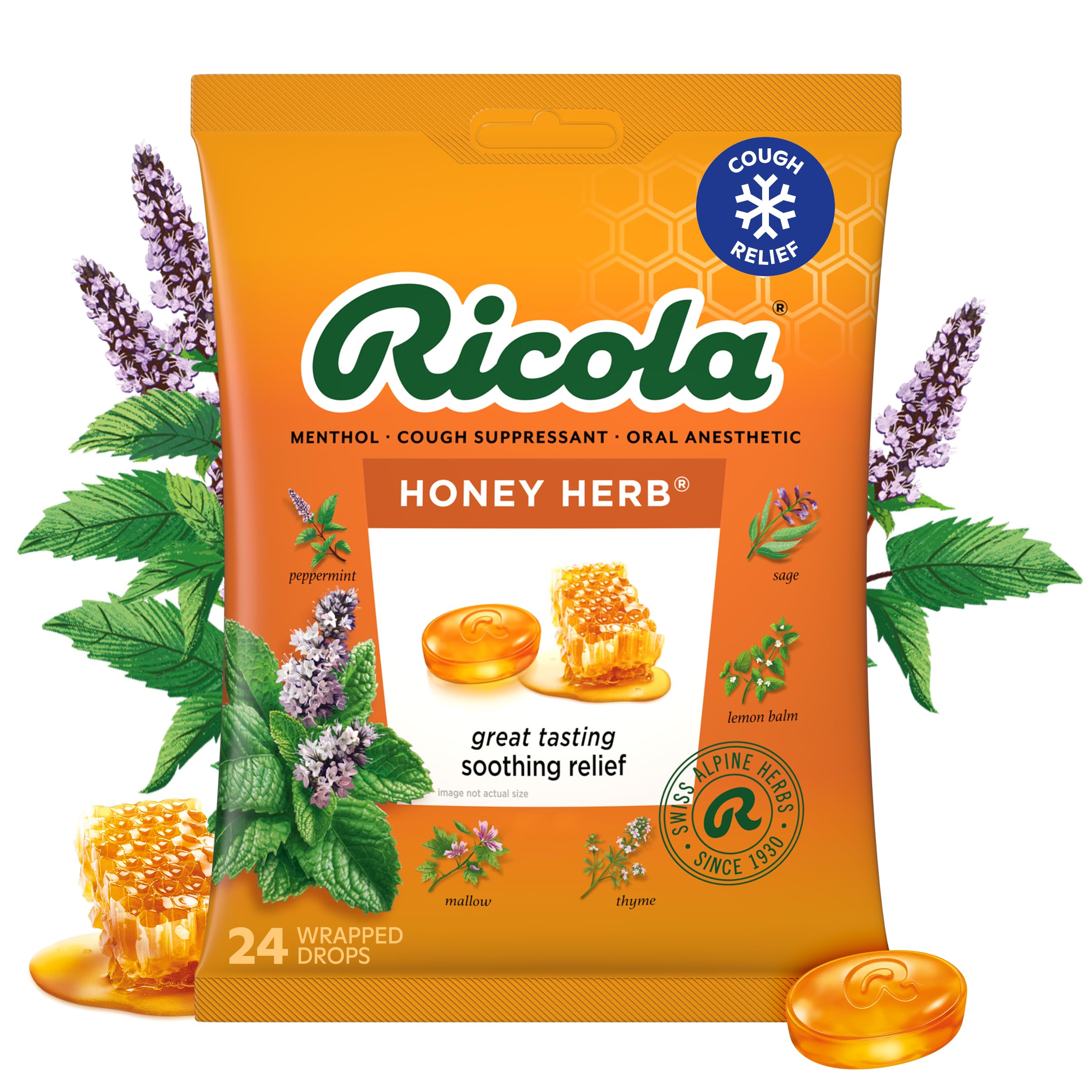 Ricola Honey Herb Cough Drops - 45 Count — Amazon image 8