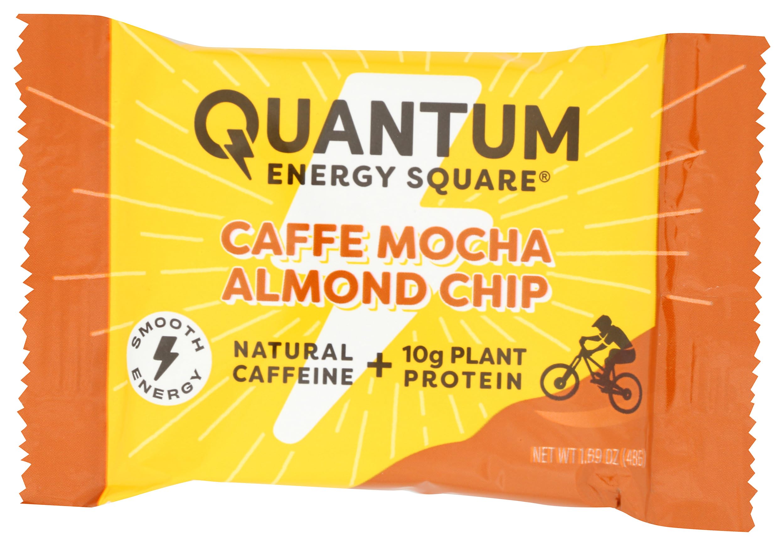 Quantum Energy Squares, Cafe Mocha Almond Chip, 1.69 Ounce