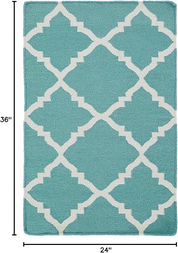 Miniatura 7 de MarkDay - Alfombras de área Selwerd de 9 x 13 pulgadas color azul marino y crema alfombra azul y beige para sala de estar dormitorio o cocina 9 x 13