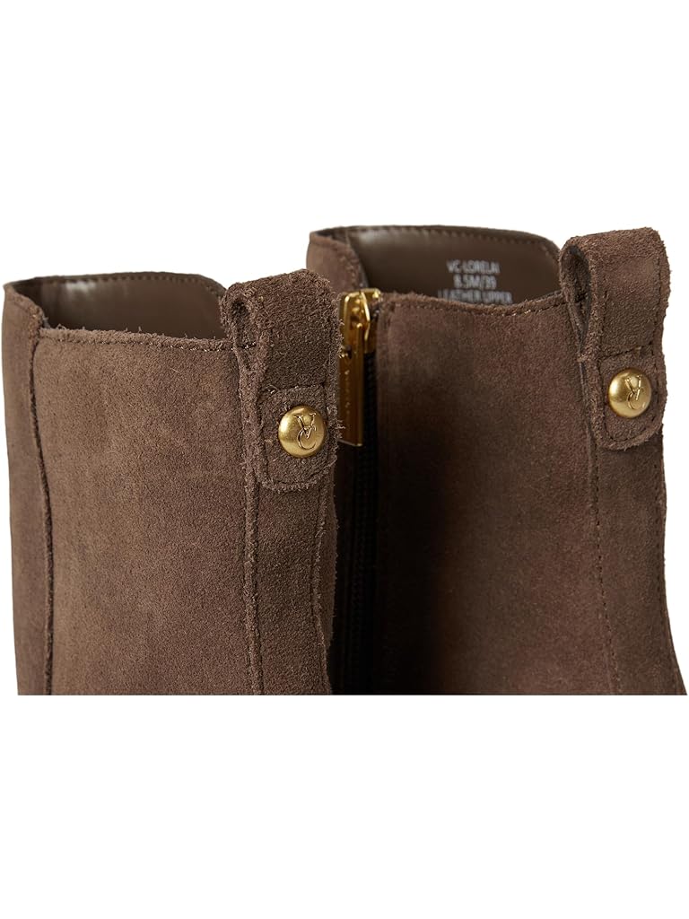 Taupe Vince Camuto Lorelai Block Heel Bootie
