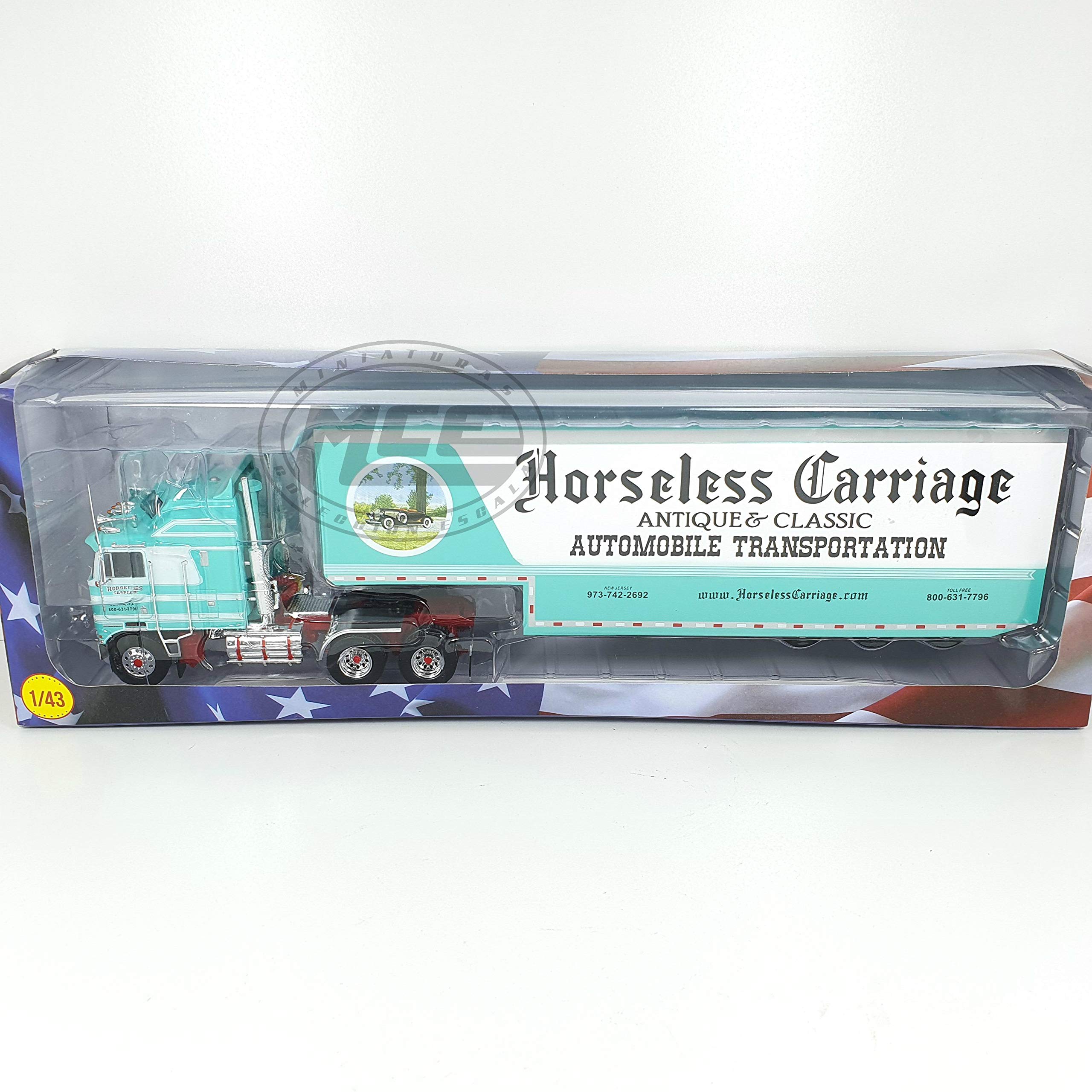 Desconocido 1/43 CAMIÓN Truck SEMIREMOLQUE Trailer Kenworth