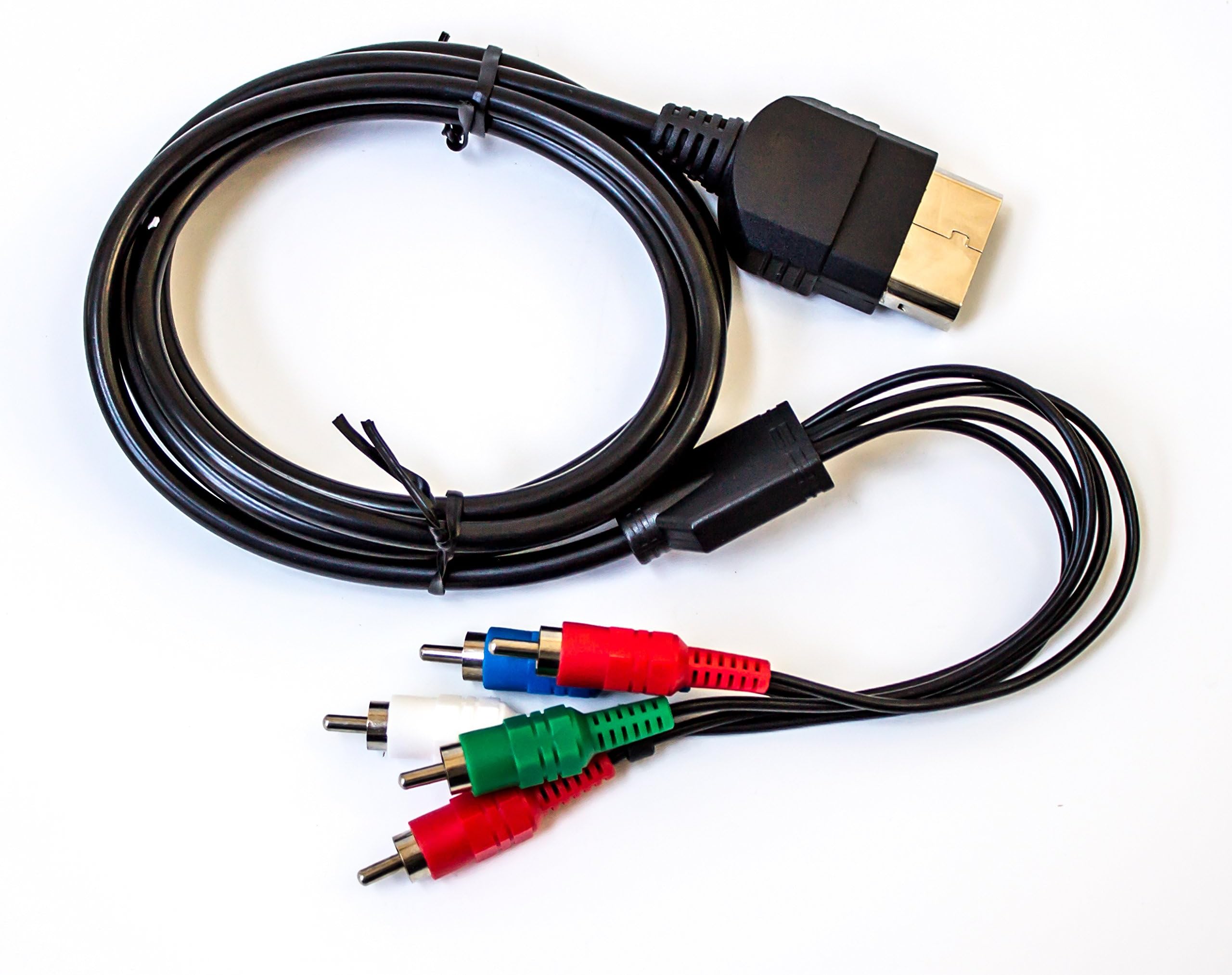 Old SkoolSilver-Plated HDTV High-Definition HD TV Component Cable for Xbox