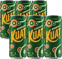 Refrigerante Kuat Guaraná 310ml Pack com 6 Unidades – Sabor Brasileiro Refrescante