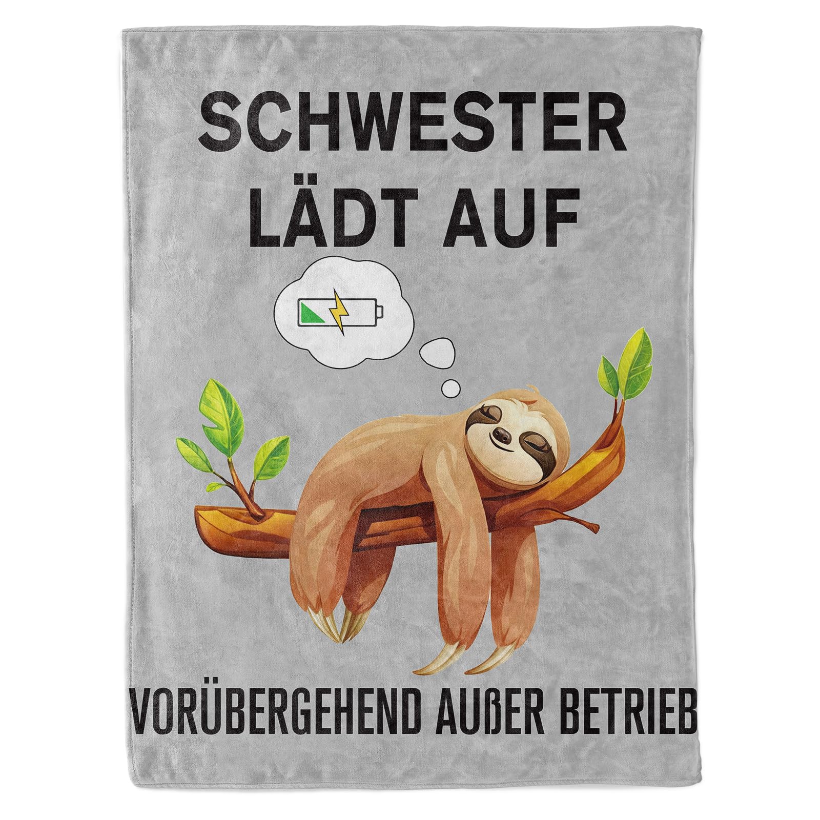 CadeauJoie Flauschige Decke Geschenke für Papa Mama Opa Kuscheldecke zum Geburtstag Muttertag Ostern Weihnachten 152x127cm