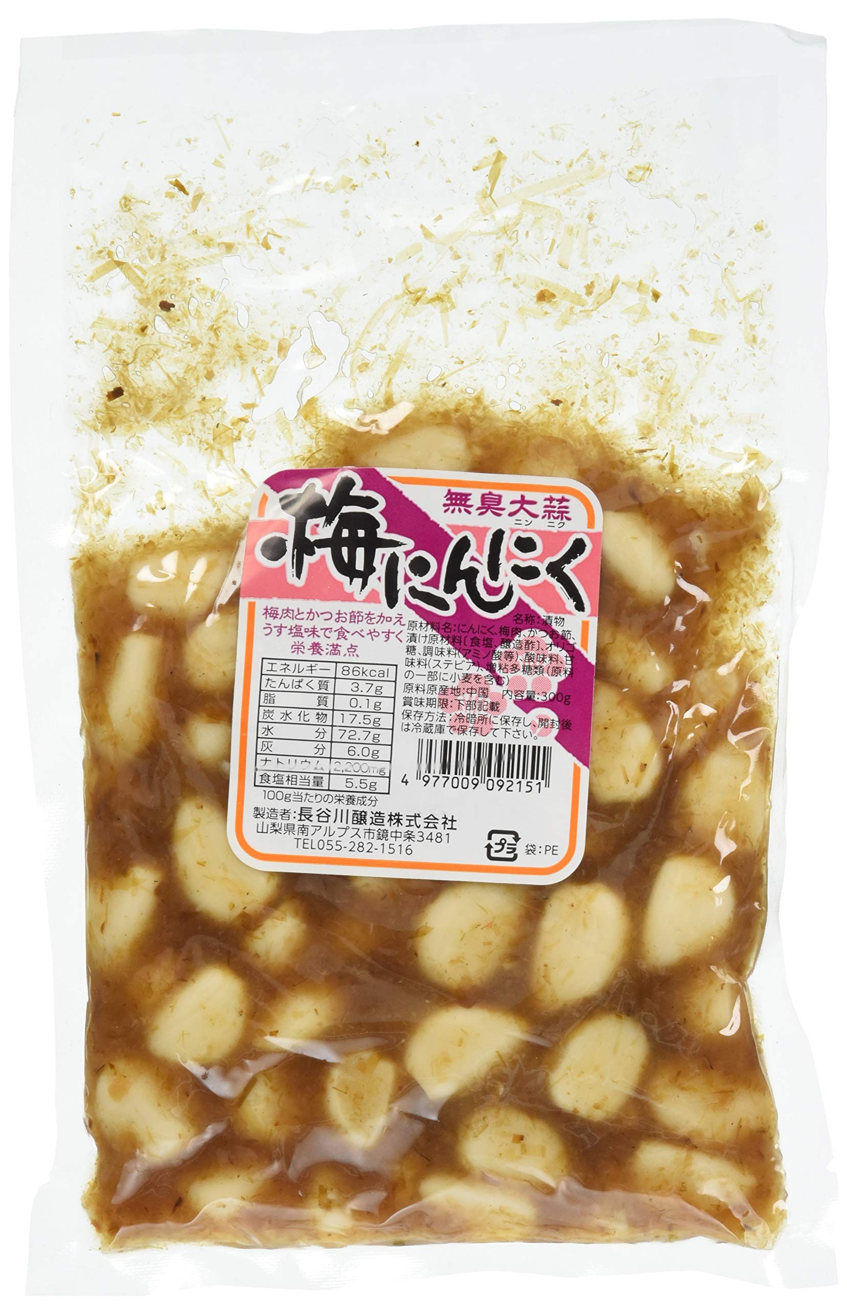 長谷川醸造 無臭 梅にんにく 300g
