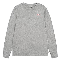 Levi’s Lvb L, S Batwing Chesthit Tee, Maglietta Bambini e ragazzi, Grigio (Grey Heather), 12 anni