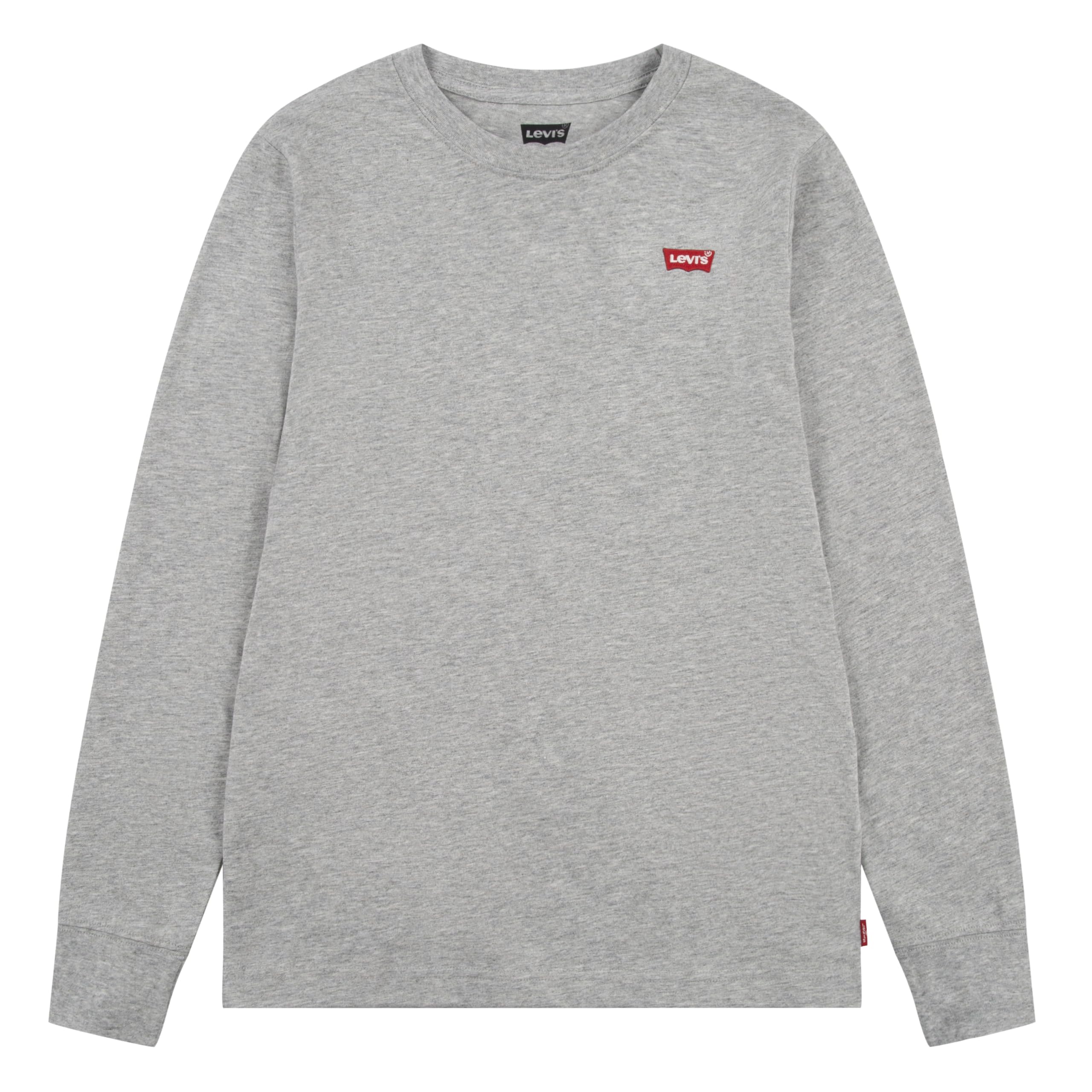 Levi's Lvb L/S Batwing Chesthit Tee, Maglietta Bambini e ragazzi, Grigio (Grey Heather), 3 anni
