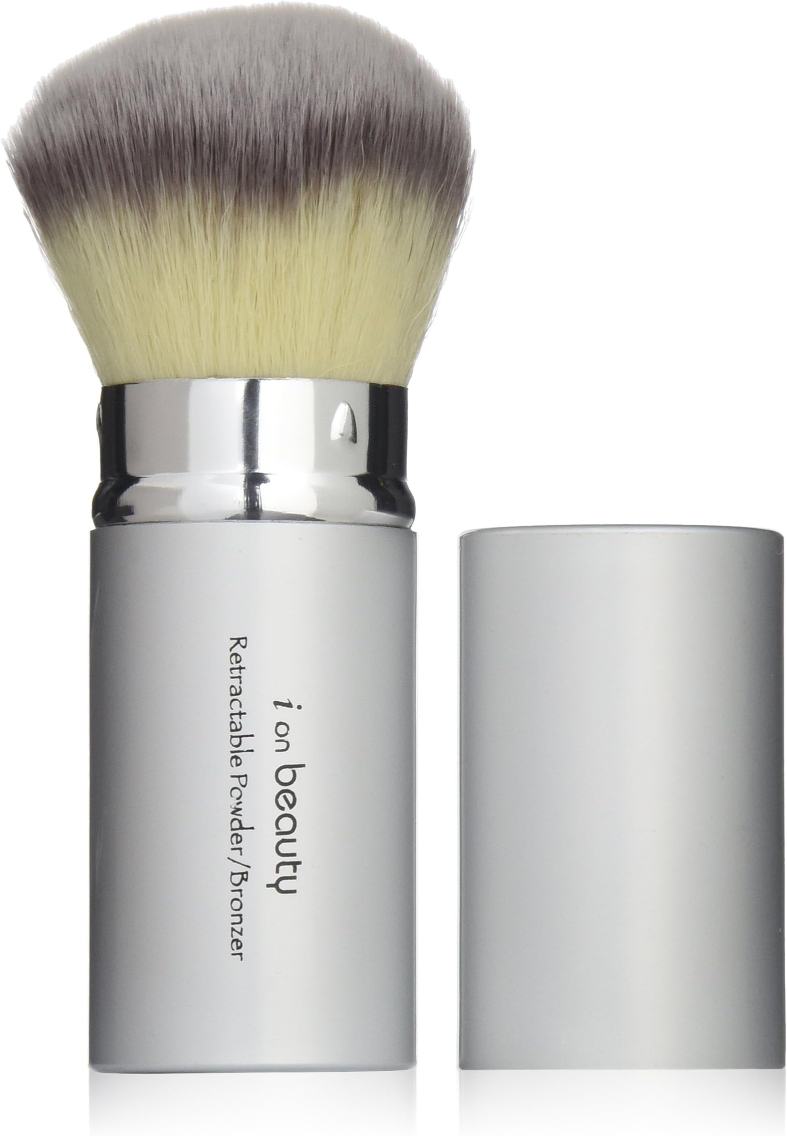 i on Beauty Geo-Friendly Retractable Powder/Bronzer Brush, 2.6 Ounce