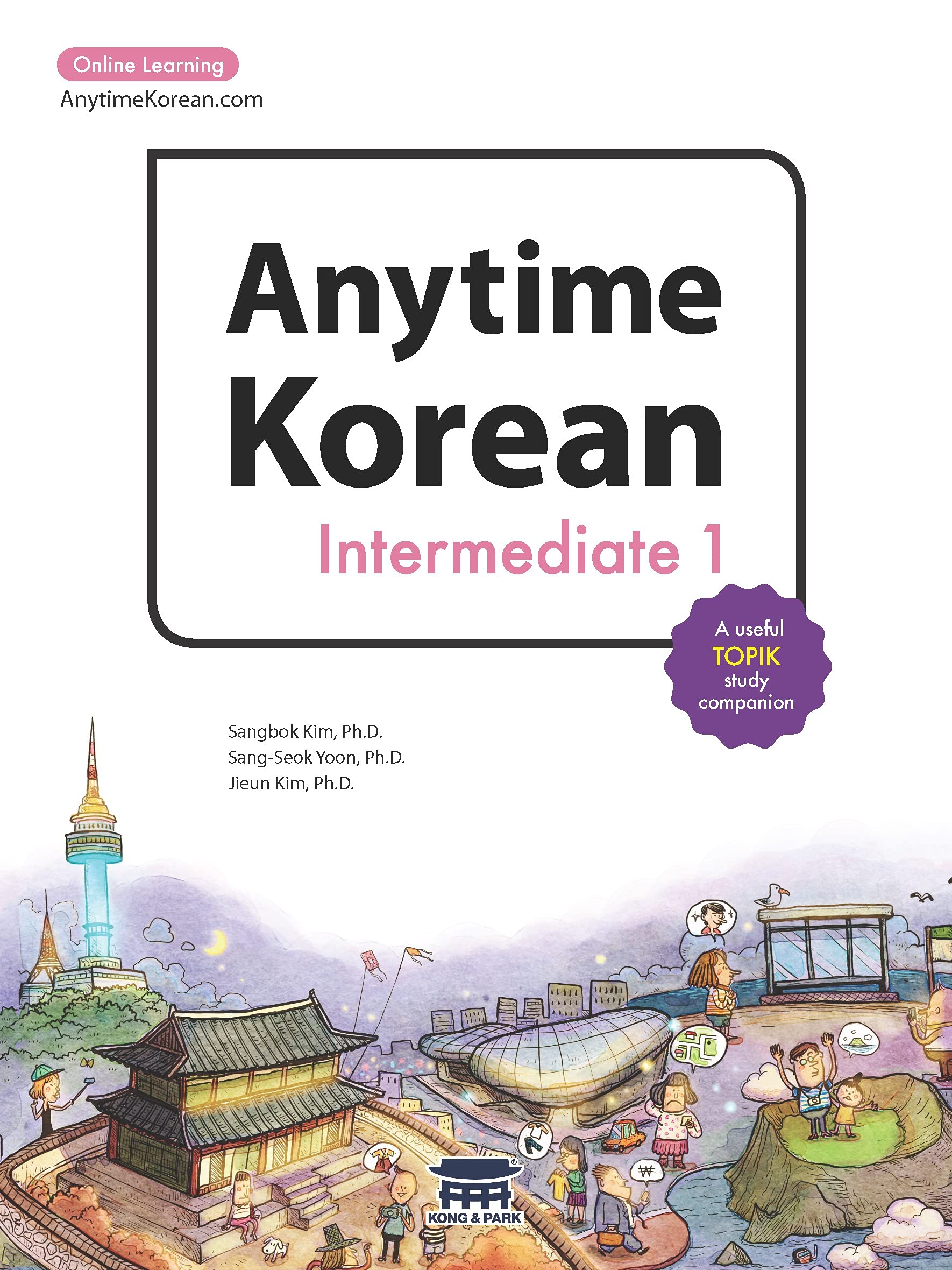 Anytime Korean Intermediate 1: Online Learning (Korean Edition) (Korean and Bengali Edition) English and Korean Edition