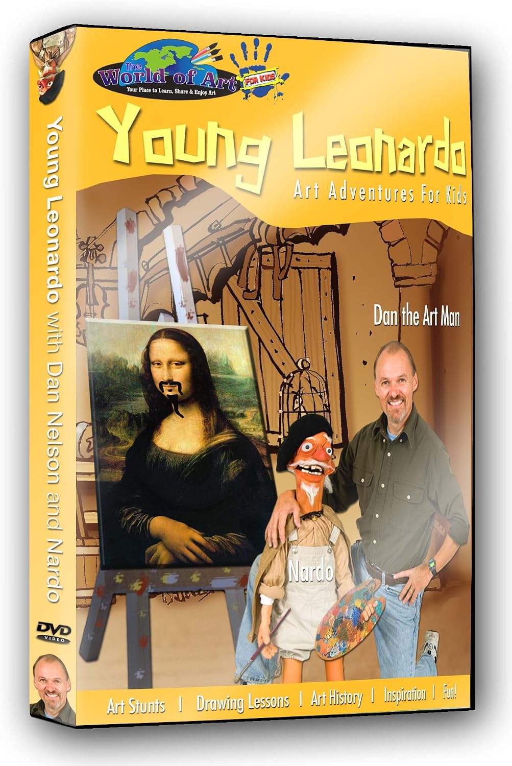 Dan Nelson - Video Art Lessons"Young Leonardo" DVD