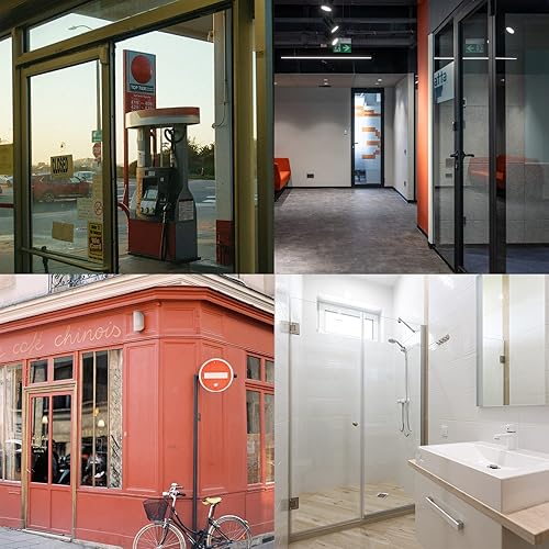 Miniatura 7 de Paquete de 10 ventosas de cristal para mesa de 0.71 pulgadas (0.709 in), ganchos de goma sin ganchos, ventosas anticolisión, ventosas transparentes,