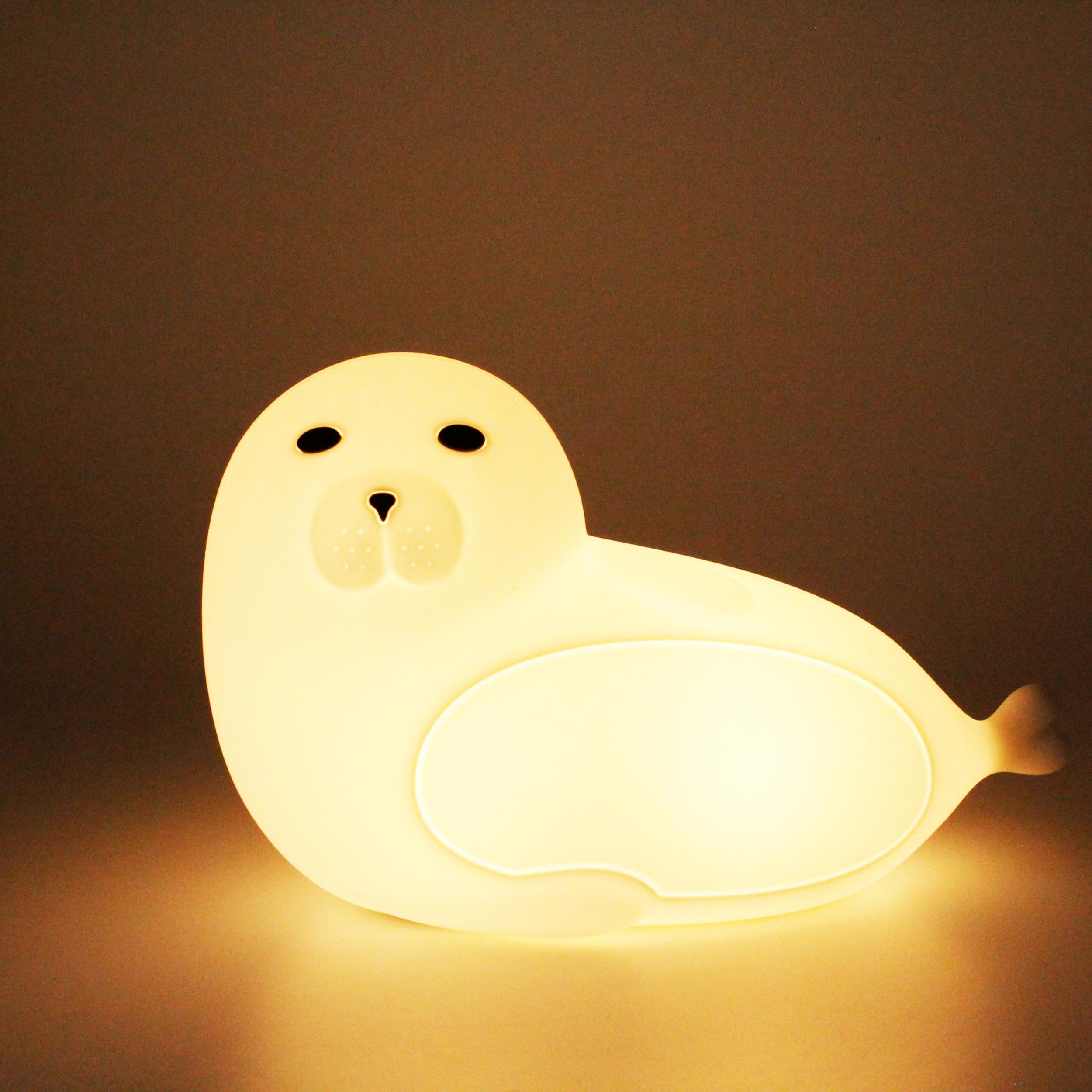 Winkee Night Light Seal Night Light Children Baby Night Light Lamp Seal Desk Lamp Bedside Lamp Room Bedroom Decoration Gift for Christmas, Birthday