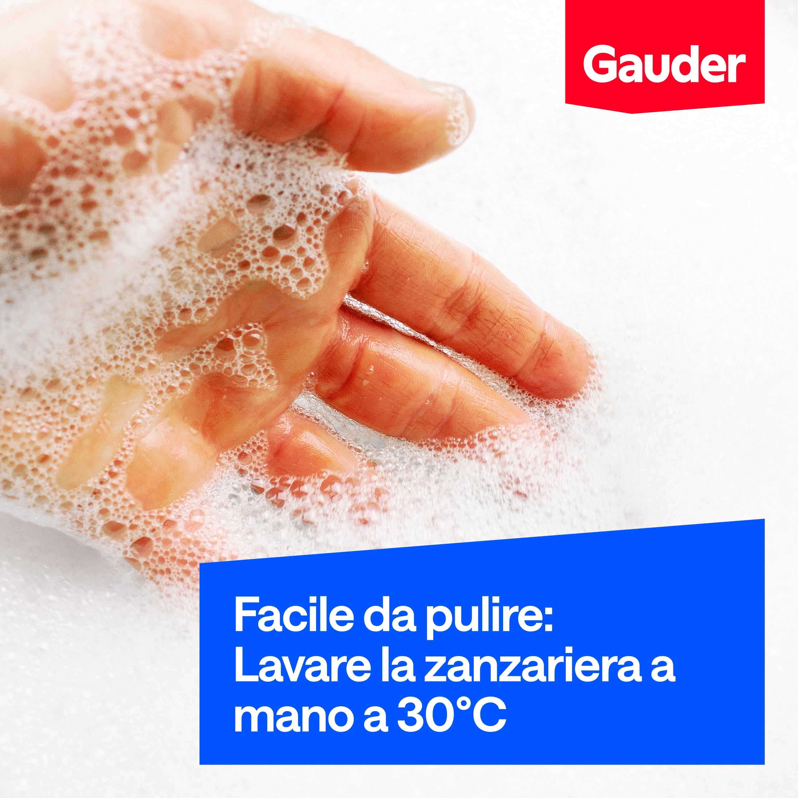 GAUDER Zanzariera per Finestra - Rete Anti-Insetti con Chiusura a Strappo - Protezione Adesiva contro le Zanzare - Schermo Autoadesivo Senza Fori (130 x 150 cm - Nero)