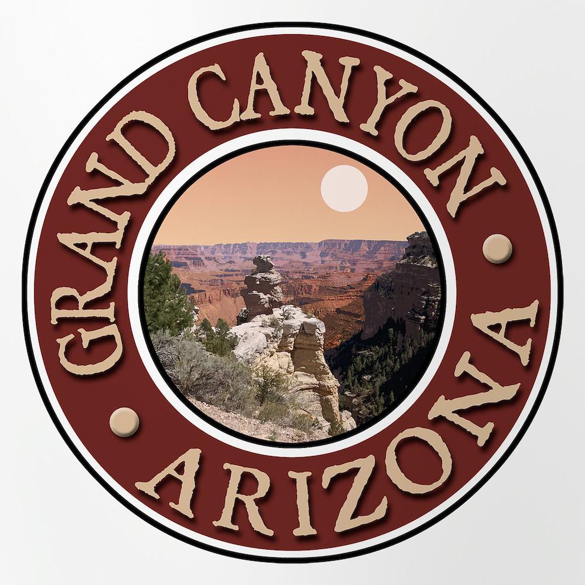 CafePress Grand Canyon Pint Glass, 16 oz. Drinking Glass