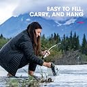 HydraPak Seeker+ Collapsible Water Filtration & Storage (6L, Clear) gallery image