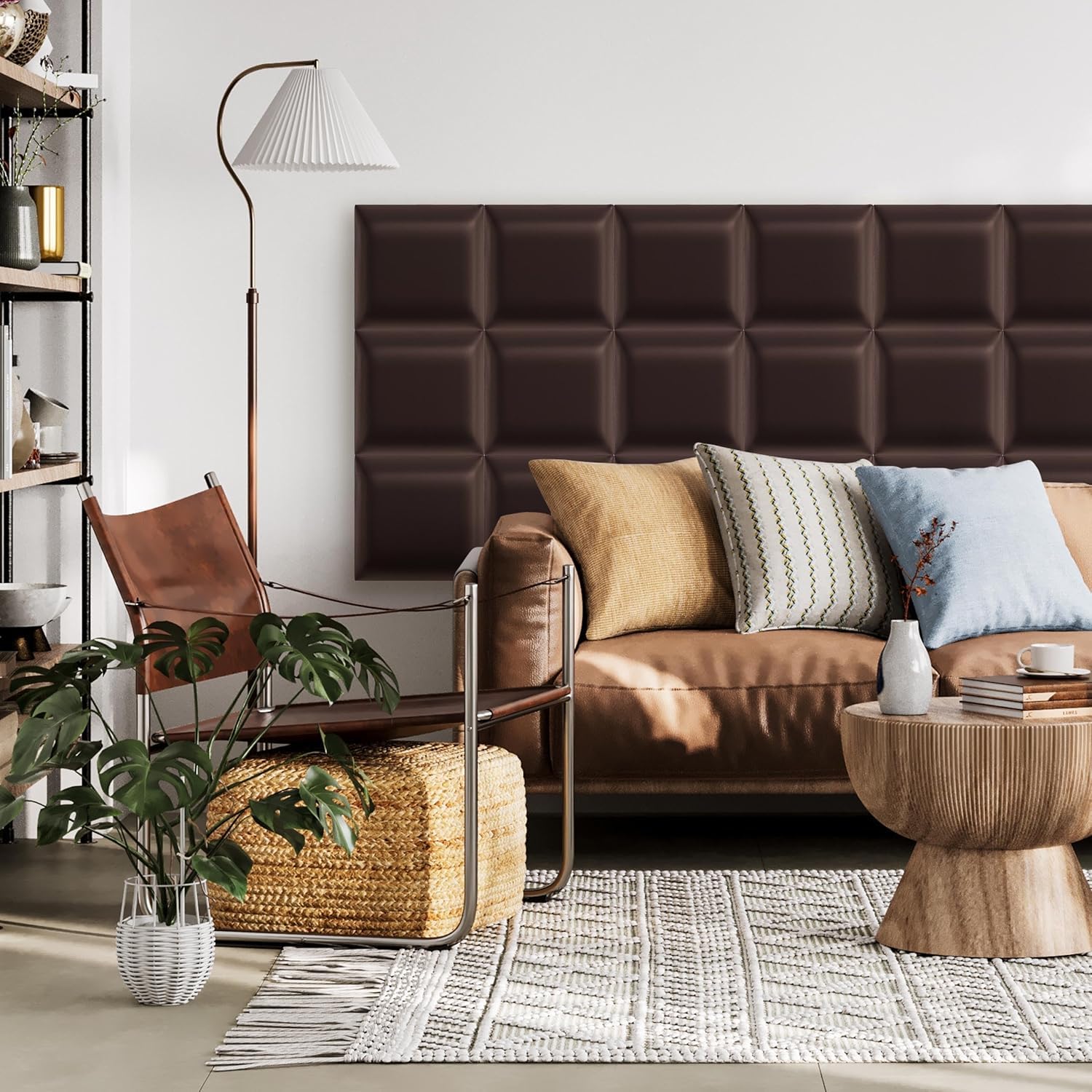 MOLLIS Wandkussen Corduroy ribbel bruin 30x60 cm kopen MOLLIS Wandkussen Corduroy ribbel bruin 30x60 cm kopen