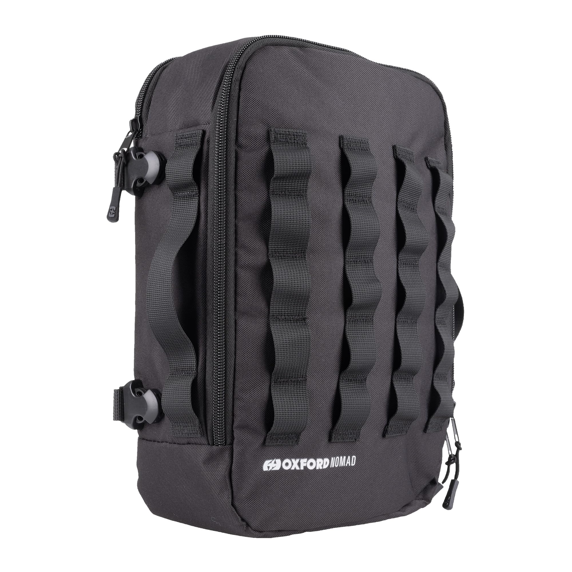 Oxford Nomad 4L Utility Bag OL586 | Motorcycle Adventure Bike Lightweight Modular Luggage System, Black