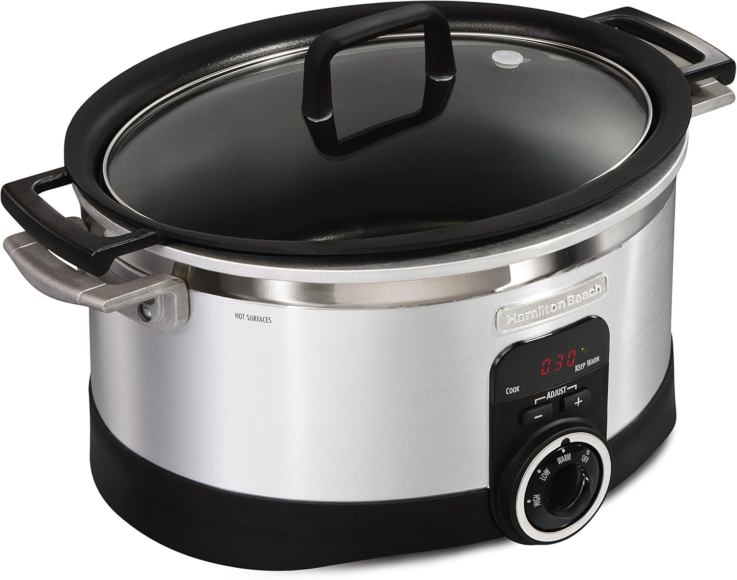 6Quart Programmable Searing/Stew Slow Cooker w/ Time