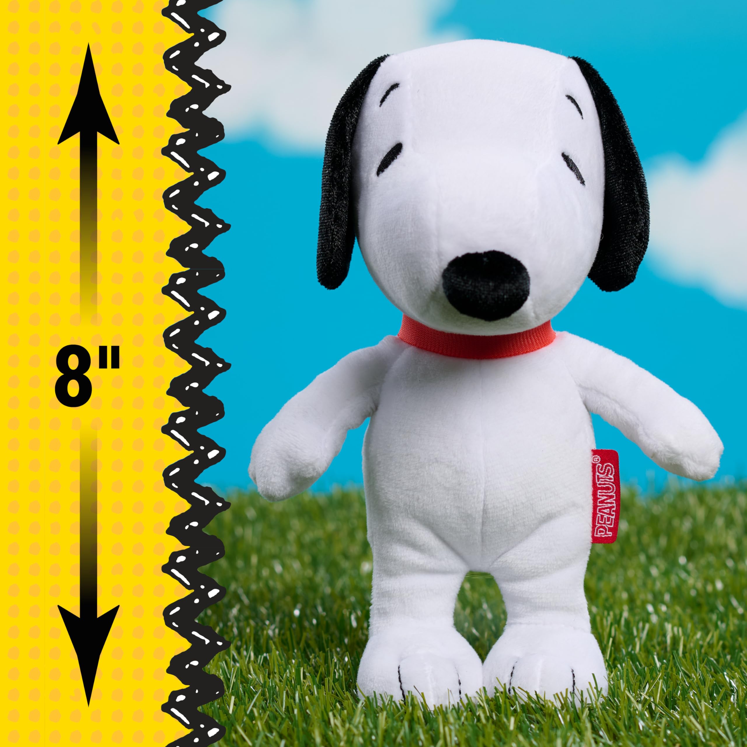 Amazon.com: Peanuts Small Plush Snoopy, 7-inch Stuffed Animal